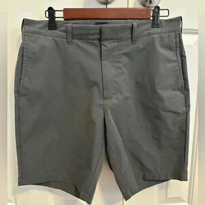 J.Crew Factory 9" Tech Shorts Grey Moisture Wicking Stretch